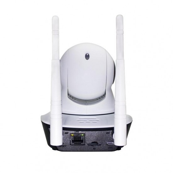 G02 Dual Antenna 720P Pan/Tilt WiFi IP IR Camera Support ONVIF Max Up to 128GB Video Monitor