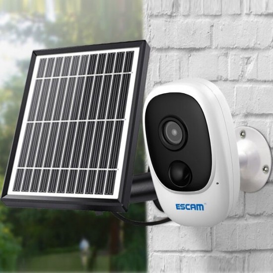 G08 1080P Wireless Battery Rechargeable PIR IP Camera Solar Panel Audio Card Cloud Storage Security Video Recorder