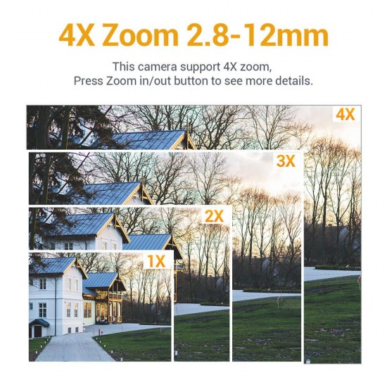 Q5068 5MP 4X Zoom Metal Case H.265 PTZ Pan Tilt WiFi Waterproof IP Camera Support ONVIF Two Way Talk Night Vision Q5068 5MP 4X Zoom Metal Case H.265 PTZ Pan Tilt WiFi Waterproof IP Camera Support ONVIF Two Way Talk Night Vision