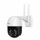 QF218 1080P Pan/Tilt AI Humanoid detection Cloud Storage Waterproof WiFi IP Camera with Two Way Audio Camera