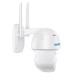 QF288 1080P Pan/Tilt/8X Zoom AI Humanoid detection Cloud Storage Waterproof WiFi IP Camera with Two Way Audio EU Plug