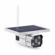 QF460 4G Solar Camera with 2-way Intercom 5.5w Solar Panel PIR Motion Detections Free Cloud Storage HD IP Camera Rainproof