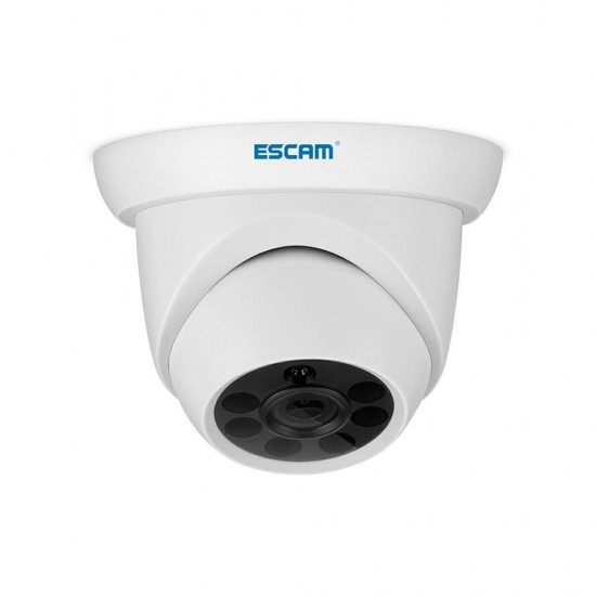 QH001 ONVIF H.265 1080P P2P IR Dome IP Camera Motion Detection with Smart Analysis Function