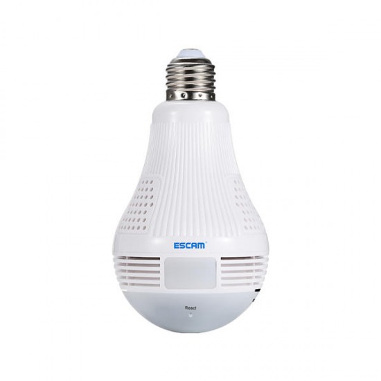 QP136 960P Bulb WIFI IP Security Camera 360 Degree Panoramic H.264 Infrared Indoor Mootion Detection QP136 960P Bulb WIFI IP Security Camera 360 Degree Panoramic H.264 Infrared Indoor Mootion Detection