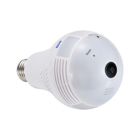 QP136 960P Bulb WIFI IP Security Camera 360 Degree Panoramic H.264 Infrared Indoor Mootion Detection QP136 960P Bulb WIFI IP Security Camera 360 Degree Panoramic H.264 Infrared Indoor Mootion Detection