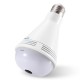 QP137 IP Camera WiFi 2MP HD 1080P 360 Degree Panoramic bluetooth Speaker Bulb Security Camera