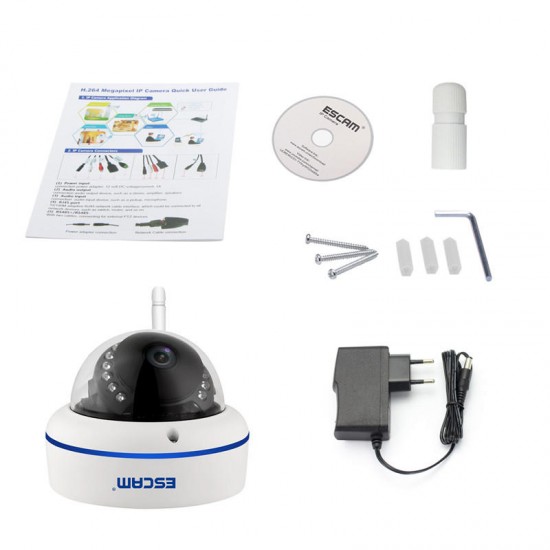 Speed QD800WIFI 2MP 1080P WiFi Outdoor Waterproof IP IR Dome Camera IP66 Onvif P2P Night Vision Camera Speed QD800WIFI 2MP 1080P WiFi Outdoor Waterproof IP IR Dome Camera IP66 Onvif P2P Night Vision Camera