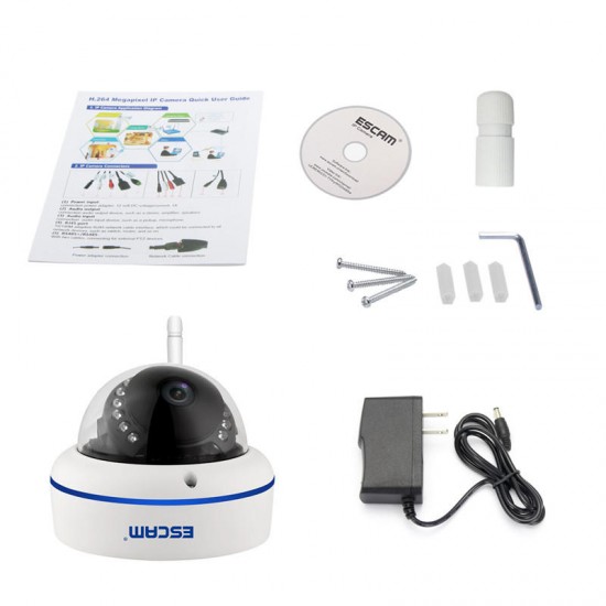 Speed QD800WIFI 2MP 1080P WiFi Outdoor Waterproof IP IR Dome Camera IP66 Onvif P2P Night Vision Camera Speed QD800WIFI 2MP 1080P WiFi Outdoor Waterproof IP IR Dome Camera IP66 Onvif P2P Night Vision Camera