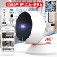 EU Plug WiFi IP 1080P Camera Infrared Home Security Camera Support 128G SD Card/ Motion Detect/ Night Vision/Two-Way Talk/ Cloud Storage