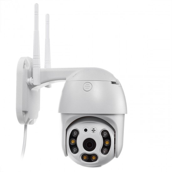 Full-color Night Vision PTZ IP Camera 1080P HD 2.0MP WIFI Security Surveillance Outdoor Speed Dome Camera Support Smart Phone View Full-color Night Vision PTZ IP Camera 1080P HD 2.0MP WIFI Security Surveillance Outdoor Speed Dome Camera Support Smart Phone View
