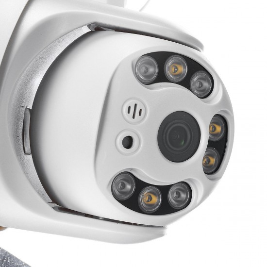 Full-color Night Vision PTZ IP Camera 1080P HD 2.0MP WIFI Security Surveillance Outdoor Speed Dome Camera Support Smart Phone View Full-color Night Vision PTZ IP Camera 1080P HD 2.0MP WIFI Security Surveillance Outdoor Speed Dome Camera Support Smart Phone View