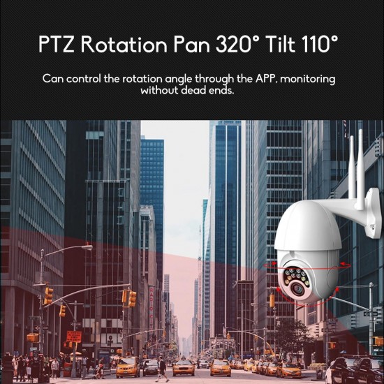 10LED 5X Zoom HD 2MP IP Security Camera WiFi Wireless 1080P Outdoor PTZ Waterproof Night Vision ONVIF 10LED 5X Zoom HD 2MP IP Security Camera WiFi Wireless 1080P Outdoor PTZ Waterproof Night Vision ONVIF