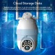 10LED 5X Zoom HD 2MP IP Security Camera WiFi Wireless 1080P Outdoor PTZ Waterproof Night Vision ONVIF