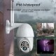 10LED 5X Zoom HD 2MP IP Security Camera WiFi Wireless 1080P Outdoor PTZ Waterproof Night Vision ONVIF