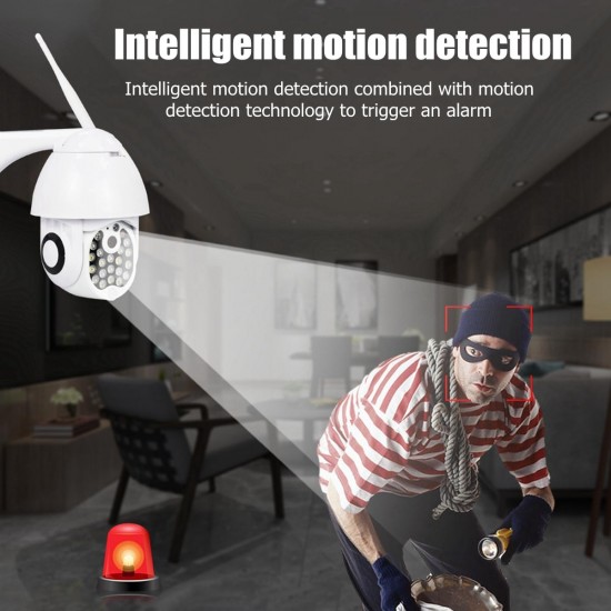 21 LED IP Camera 8X Zoom WiFi Dome Surveillance Camera Full Color Night Vision IP66 Waterproof Pan/Tilt Rotation 21 LED IP Camera 8X Zoom WiFi Dome Surveillance Camera Full Color Night Vision IP66 Waterproof Pan/Tilt Rotation