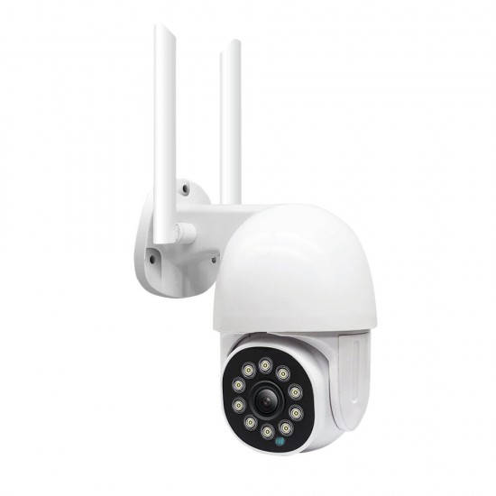 10LED HD 1080P WIFI IP Camera Two Way Audio Wireless Camera H.264 PTZ Auto Tracking Night Vision Camera