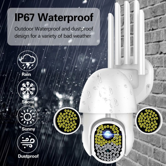 172 LED 1080P 2MP IP Camera Outdoor Speed Dome Wireless Wifi Security IP66 Waterproof Camera 360° Pan Tilt Zoom IR Network CCTV Surveillance 172 LED 1080P 2MP IP Camera Outdoor Speed Dome Wireless Wifi Security IP66 Waterproof Camera 360° Pan Tilt Zoom IR Network CCTV Surveillance