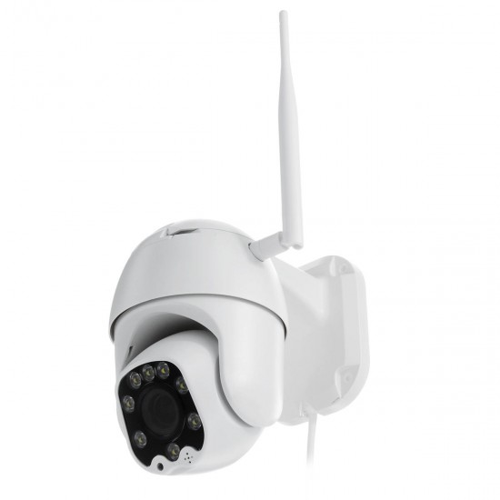 HD 1080P 200W Wifi IP Camera 355° PTZ Rotation Waterproof IP66 Alarm Push Motion Detect