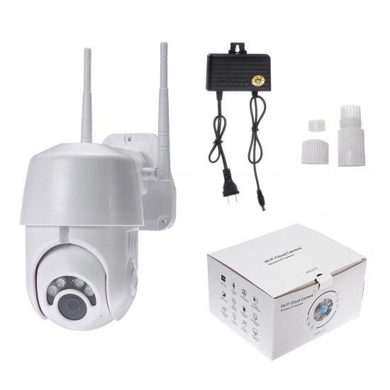 HD 1080P PTZ WIFI IP Camera Security Wireless Waterproof 2MPIR Night Vision