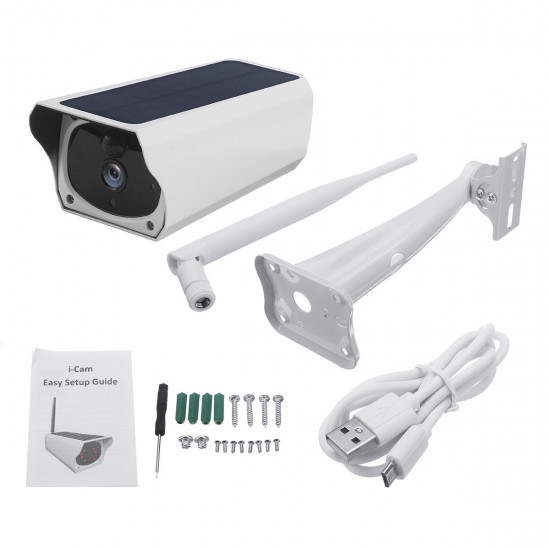 HD 1080P Solar IP Camera Wireless Wifi Surveillance Camera Monitor Audio Outdoor IP67 Waterproof HD 1080P Solar IP Camera Wireless Wifi Surveillance Camera Monitor Audio Outdoor IP67 Waterproof