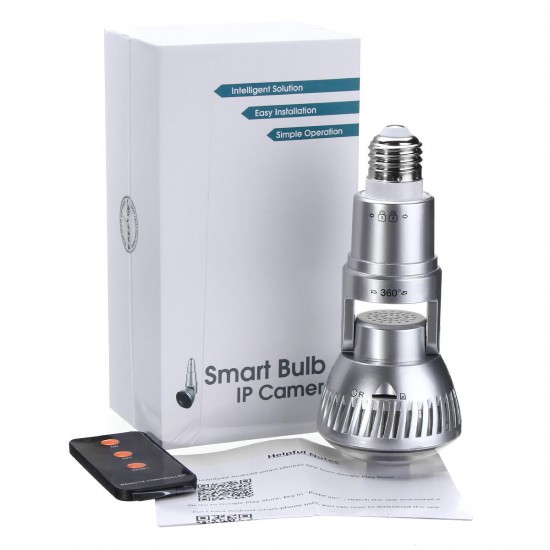 HD WIFI E27 3.6mm LED Light Bulb Camera Motion Detection Night Vision HD WIFI E27 3.6mm LED Light Bulb Camera Motion Detection Night Vision