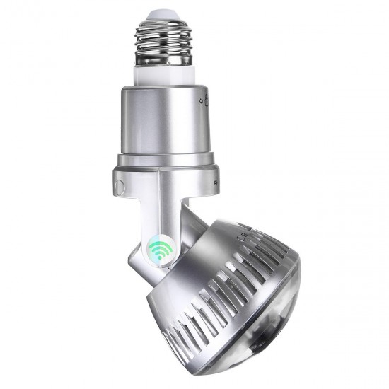HD WIFI E27 3.6mm LED Light Bulb Camera Motion Detection Night Vision HD WIFI E27 3.6mm LED Light Bulb Camera Motion Detection Night Vision