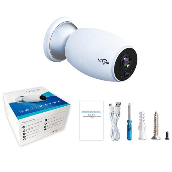 1080PRechargeable Battery WiFi IP Video Camera Full HD Outdoor Surveillance Security Camera