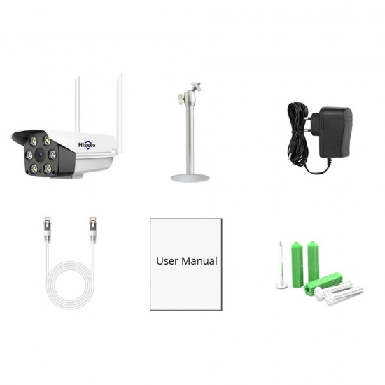 1080P 2MP WIFI IP Camera Outdoor ONVIF Wireless Waterproof Color Camera Alarm Night Vision TF Card 1080P 2MP WIFI IP Camera Outdoor ONVIF Wireless Waterproof Color Camera Alarm Night Vision TF Card