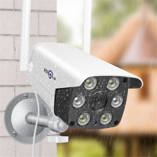 1080P 2MP WIFI IP Camera Outdoor ONVIF Wireless Waterproof Color Camera Alarm Night Vision TF Card