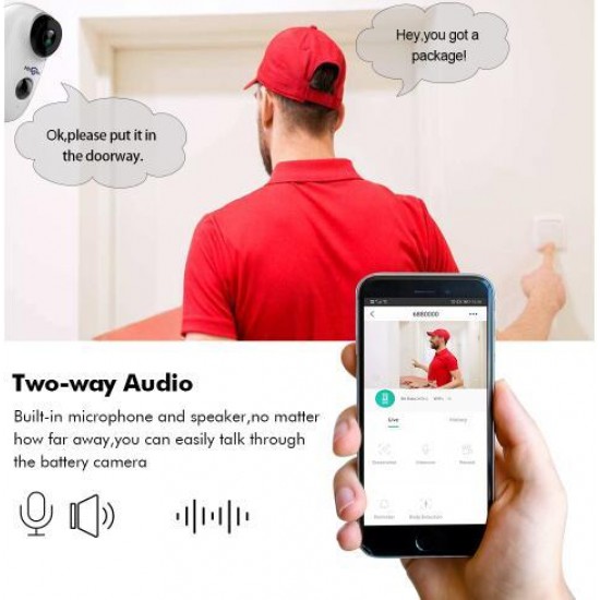 C10 1080P Wire-Free Rechargeable Battery CCTV WiFi IP Camera Outdoor IP65 Weatherproof Home Security Camera PIR Motion Alarm C10 1080P Wire-Free Rechargeable Battery CCTV WiFi IP Camera Outdoor IP65 Weatherproof Home Security Camera PIR Motion Alarm