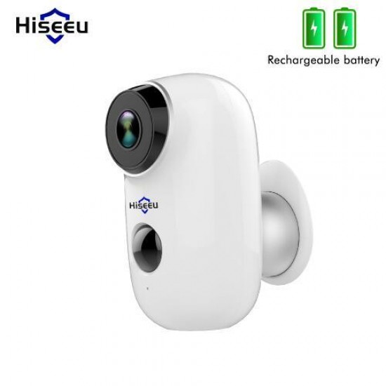 C10 1080P Wire-Free Rechargeable Battery CCTV WiFi IP Camera Outdoor IP65 Weatherproof Home Security Camera PIR Motion Alarm