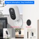 C30 1080P WIFI Battery Camera IP Outdoor Rechargeable Solar Panel Wireless IP Camera PIR Waterproof Motion Detect App View Home Security Camera