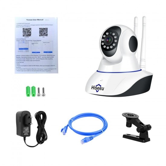 FH1C 1080P IP Camera WiFi Home Security Surveillance Camera Night Vision CCTV Baby Monitor