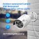 HB615 H.265 5MP Security IP Camera POE ONVIF Outdoor Waterproof IP66 CCTV P2P Video Camera