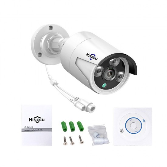 HB615 H.265 5MP Security IP Camera POE ONVIF Outdoor Waterproof IP66 CCTV P2P Video Camera