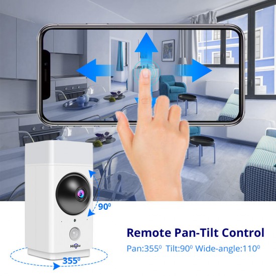 P20 1080P WiFi IP Security Camera Dual Light Source Work with Amazon Alexa Magnetic Suction LED Lamp