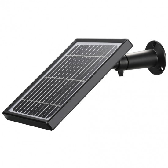 Waterproof Solar Panel for Wireless Rechargeable Battery IP Camera