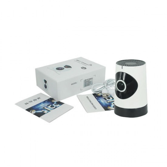 JM-103W Mini 720P WiFi 180 Degree View Panoramic Camera P2P Motion Detection Two Way Audio Camera JM-103W Mini 720P WiFi 180 Degree View Panoramic Camera P2P Motion Detection Two Way Audio Camera