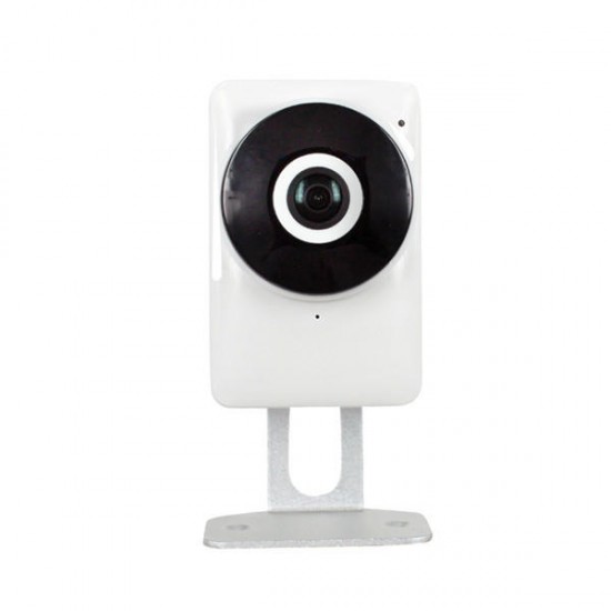 JM-106W 180 Degree Mini WiFi Panoramic IP Camera 720P Fisheye Network Audio Night Vision Camera