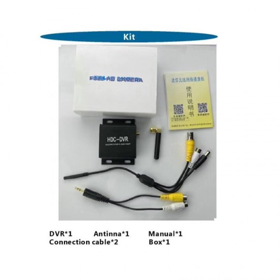 Mini AHD/TVI/CVI HDC DVR MDVR Car Use Wifi Network Camera H.265 Recorder For 720P/1080P Camera
