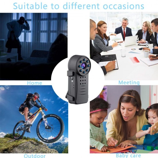 Mini WiFi Surveillance Camera 1080P HD With Magnetic Network Camera HD Exercise IP Camera Mini WiFi Surveillance Camera 1080P HD With Magnetic Network Camera HD Exercise IP Camera