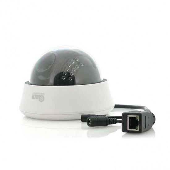 NIP-12OAM VGA Wireless IP Camera with Plug and Play IR Lights Wireless Indoor Dome CCTV P2P Camera