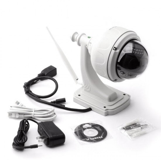 NIP-031L2JZ3 H.264 TF Card HD IR-CUT Zoom P2P IP Camera