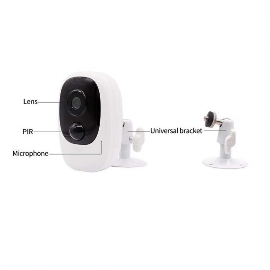 Outdoor 1080P HD Night Vision Wireless Wifi Network Camera Solar Battery H.264 Camera Mobile Phone Remote Monitor