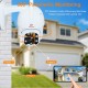 1080P Outdoor PTZ Wireless IP Camera TuyaSmart Mobile App with Two Way Audio CCTV Auto IR Night Vision Mini Dome Camera 1080P Outdoor PTZ Wireless IP Camera TuyaSmart Mobile App with Two Way Audio CCTV Auto IR Night Vision Mini Dome Camera