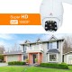 1080P Outdoor PTZ Wireless IP Camera TuyaSmart Mobile App with Two Way Audio CCTV Auto IR Night Vision Mini Dome Camera 1080P Outdoor PTZ Wireless IP Camera TuyaSmart Mobile App with Two Way Audio CCTV Auto IR Night Vision Mini Dome Camera