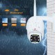 1080P Outdoor PTZ Wireless IP Camera TuyaSmart Mobile App with Two Way Audio CCTV Auto IR Night Vision Mini Dome Camera 1080P Outdoor PTZ Wireless IP Camera TuyaSmart Mobile App with Two Way Audio CCTV Auto IR Night Vision Mini Dome Camera