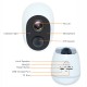 1080P Wireless Battery Powered IP CCTV Camera OutdoorIndoor Home Waterproof Security Rechargeable Wifi Battery Camera