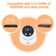4 in 1 TVI/AHD/CVI Camera 1080P Wide View Mini Dome CCTV Camara Night Vision 3.6mm Lens Analog Camera for Home 4 in 1 TVI/AHD/CVI Camera 1080P Wide View Mini Dome CCTV Camara Night Vision 3.6mm Lens Analog Camera for Home