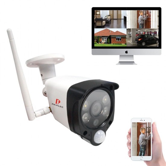 720P/1080P Full HD Human Detection PIR IP Camera WiFi Wireless Network CCTV Video Surveillance Security Camera